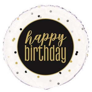 45cm Foil Balloon - HAPPY BIRTHDAY