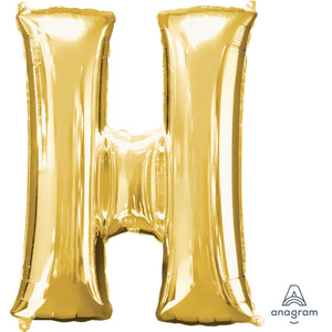 SuperShape Letter GOLD "H"