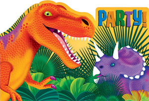 Party Invitations - DINO BLAST
