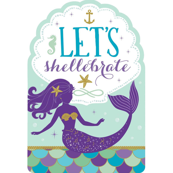 Party Invitations - MERMAID