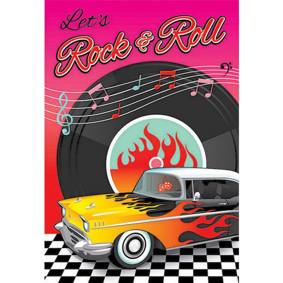 Party Invitations - ROCK & ROLL