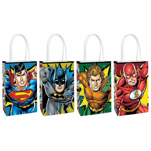 Loot Paper Kraft Bags - JUSTICE LEAGUE DC