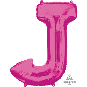 SuperShape Letter PINK "J"