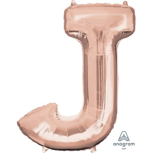 SuperShape Letter ROSE GOLD "J"