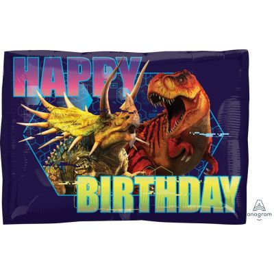 45cm Foil Balloon - DINOSAUR - JURASSIC WORLD