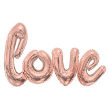 JUMBO "LOVE" BALLOON KIT ROSE GOLD