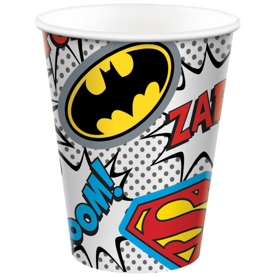 Party Paper Cups - JUSTICE LEAGUE