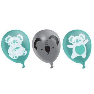 KOALA Latex Balloons - 6Pk