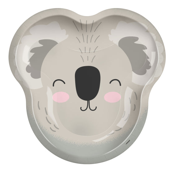 Party Paper Plates 23cm - KOALA