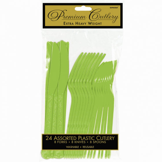 LIME GREEN - Cutlery Set