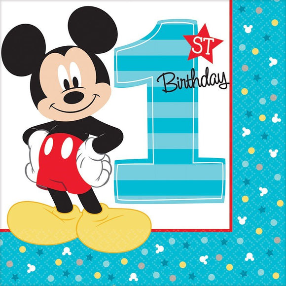 **DL**Lunch Napkins - MICKEY'S FUN TO BE ONE