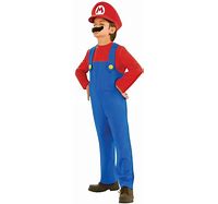 PLUMBER BOY (MARIO) KIDS Costume