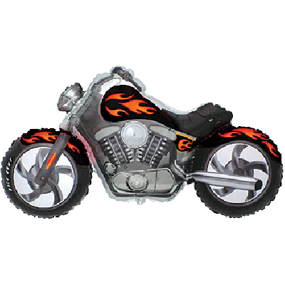 SuperShape Foil - MOTORBIKE (HARLEY)