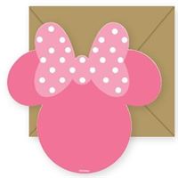 Party Invitations - MINNIE MOUSE