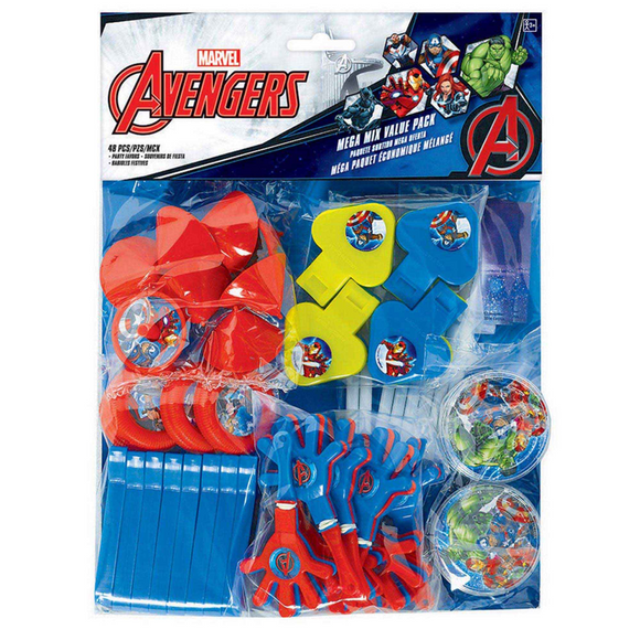 Mega Mix Party Pack 48Pcs - AVENGERS