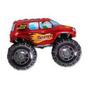 SuperShape Foil - MONSTER TRUCK RED