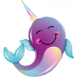 SuperShape Foil - NARWHAL (Uincorn Whale)