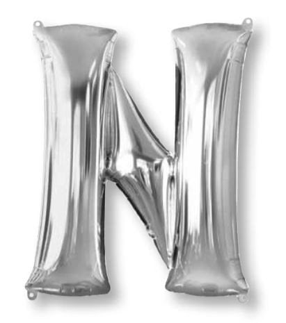 SuperShape Letter SILVER 