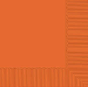 ORANGE - Beverage Napkins (20)