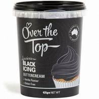 Over The Top Icing 425gm - BLACK