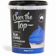 Over The Top Icing 425gm - BLUE