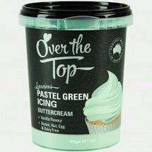 Over The Top Icing 425gm - PASTEL GREEN
