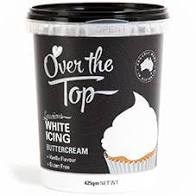 Over The Top Icing 425gm - WHITE