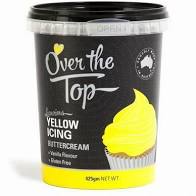 Over The Top Icing 425gm - YELLOW