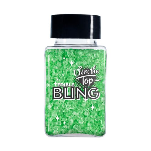 **** CLEARANCE **** OVER THE TOP - SANDING SUGAR GREEN