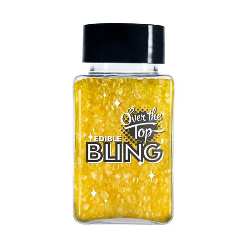 **** CLEARANCE **** OVER THE TOP - SANDING SUGAR YELLOW