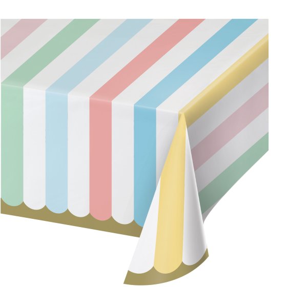 PASTEL PAPER TABLECOVER