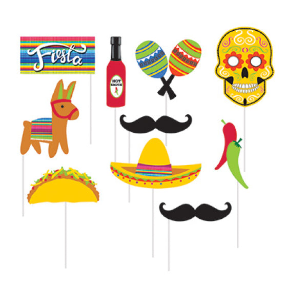 PHOTO BOOTH PROPS - MEXICAN THEME