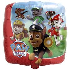 45cm Foil Balloon - PAW PATROL PINK EDGES