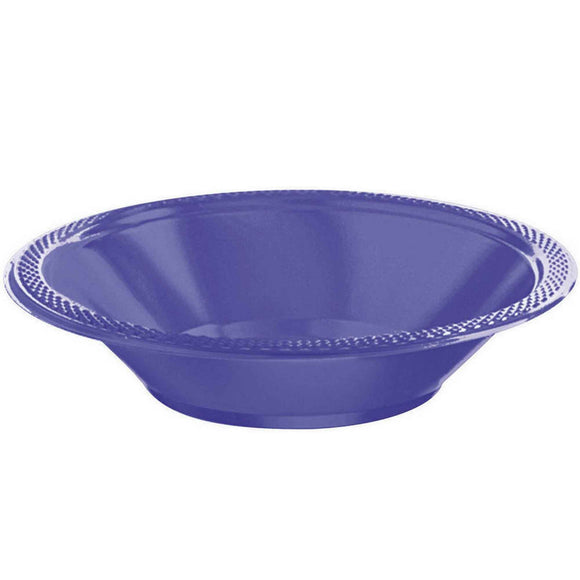PURPLE - Plastic Bowl 355ml