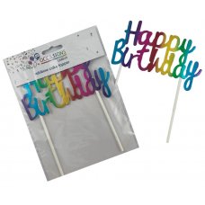 Cake Topper Paper - RAINBOW