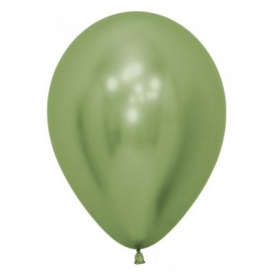 Latex 30cm Balloon - CHROME GREEN