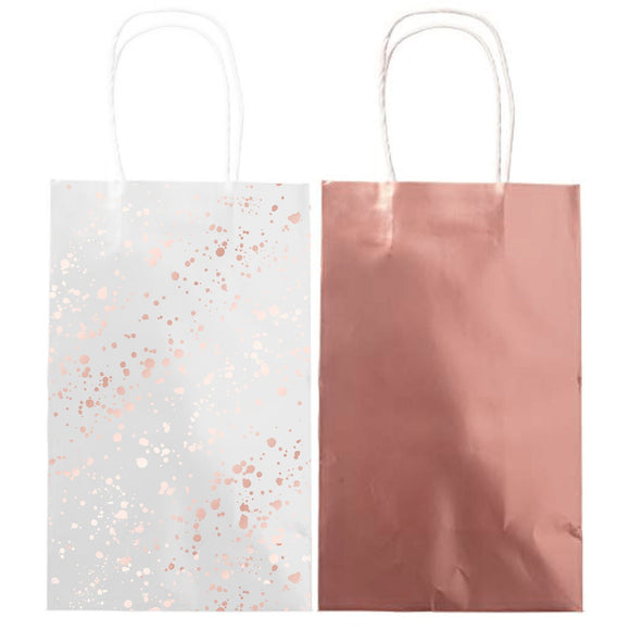 KRAFT LOOT BAGS - ROSE GOLD