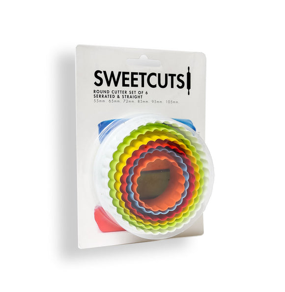 SWEETCUTS Cookie Cutter Set of 5 - CIRCLES / ROUND