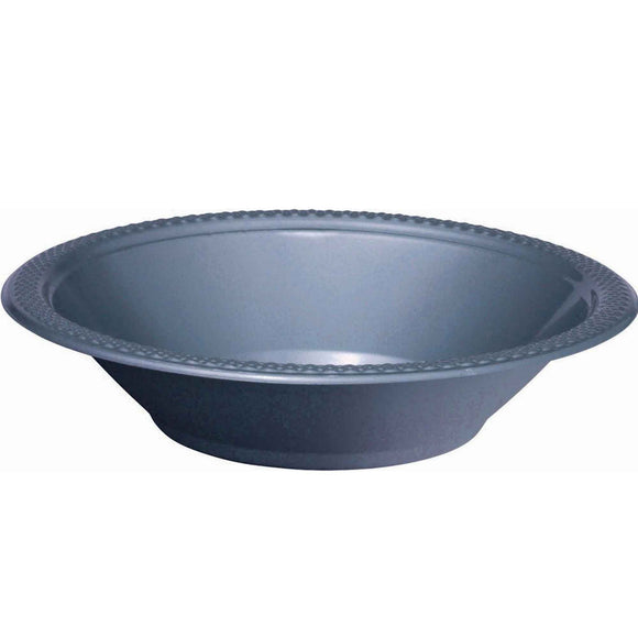 SILVER - Plastic Bowl 355ml