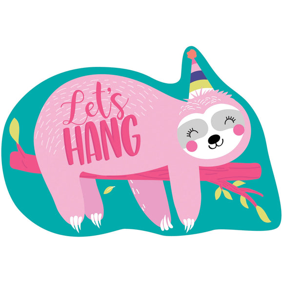 Party Invitations - SLOTHS
