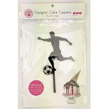 Acrylic Cake Topper - SOCCER