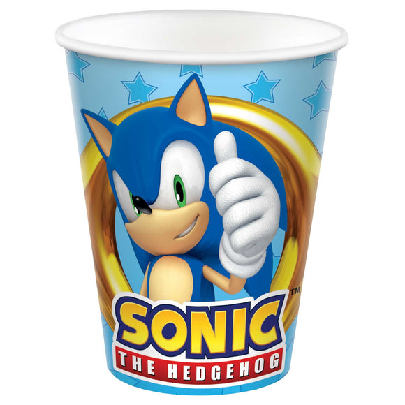 SONIC THE HEDGEHOG - PAPER CUPS