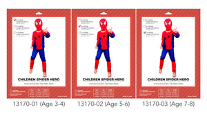 SPIDERMAN (TOP, MASK & PANTS) - BOY