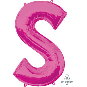 SuperShape Letter PINK "S"