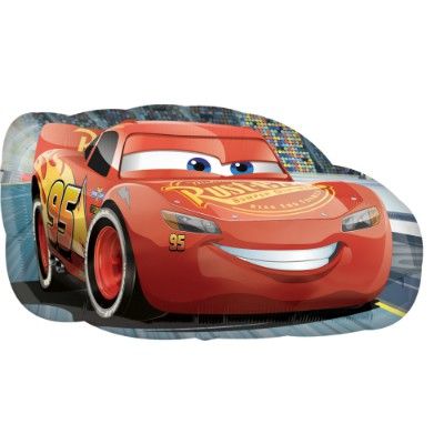 SuperShape Foil - CARS LIGHTNING MCQUEEN