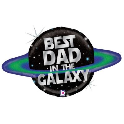 SuperShape Foil - BEST DAD INTHE GALAXY