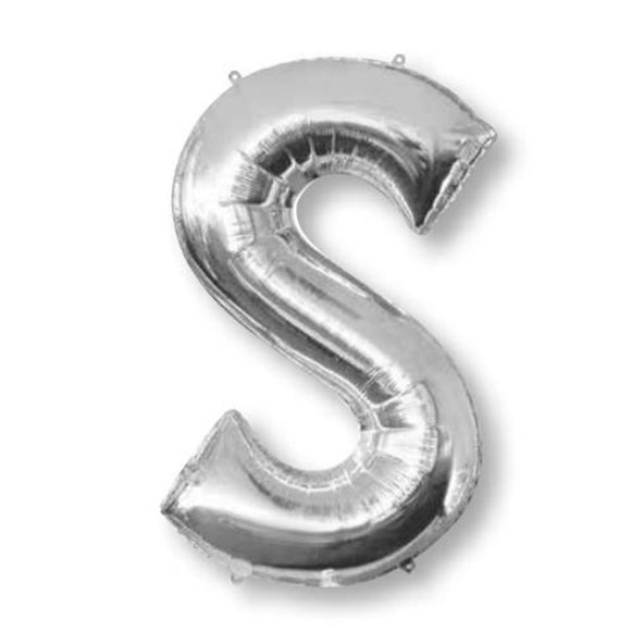 SuperShape Letter SILVER 