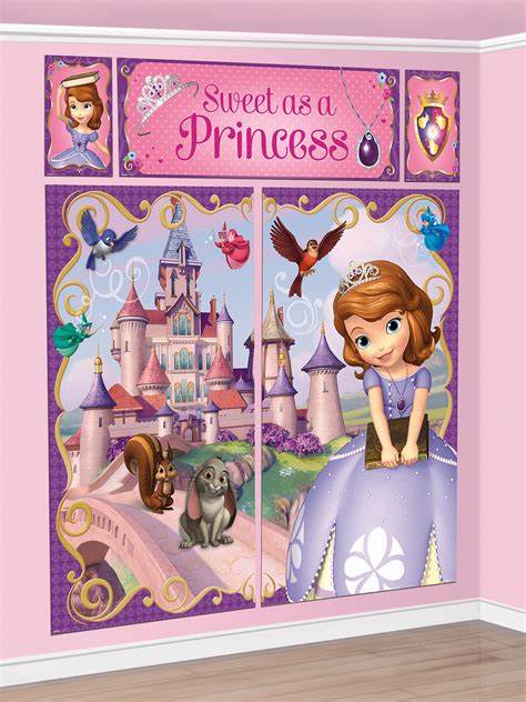 Scene Setter Wall Decorating Set - SOFIA THE FIRST