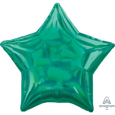 45cm Foil Balloon - STAR - GREEN