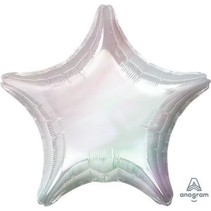 45cm Foil Balloon - STAR - IRIDESCENT